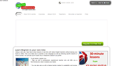 Desktop Screenshot of english-courses-online.com